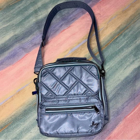 Lug Medium Cargo Crossbody Wrangler Blue Moon - Picture 1 of 6